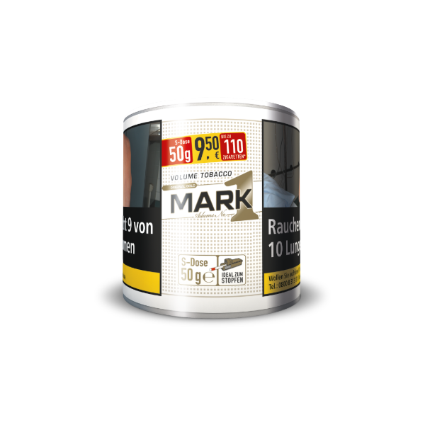 Mark 1 Gold Volumentabak 1 x 50g Mark 1 Gold Volumentabak 1 x 50g